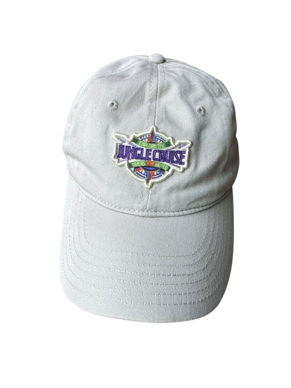 Disney Jungle Cruise Rivers of The World Adjustable Adult Baseball Hat Cap